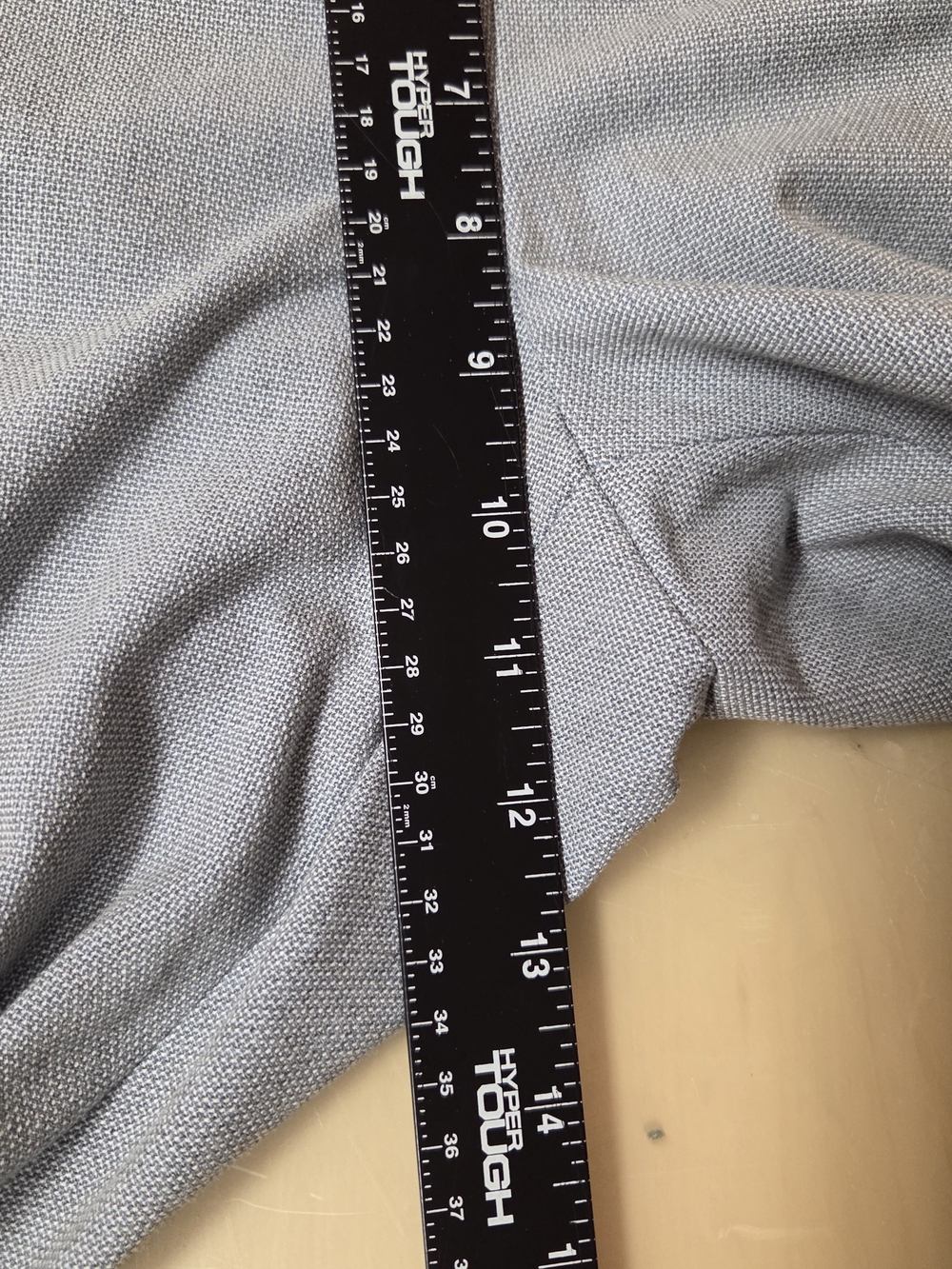 Express Columnist Barely Boot Gray Dress Pants Stretch Size 8R #0266 - Picture 6 of 9